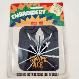 [NWT] Vintage "Space Ace" Iron-On Patch from JCPenny